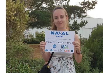Marielle, apprentie-ingénieure, récompensée lors du Congrès Français de la Mécanique